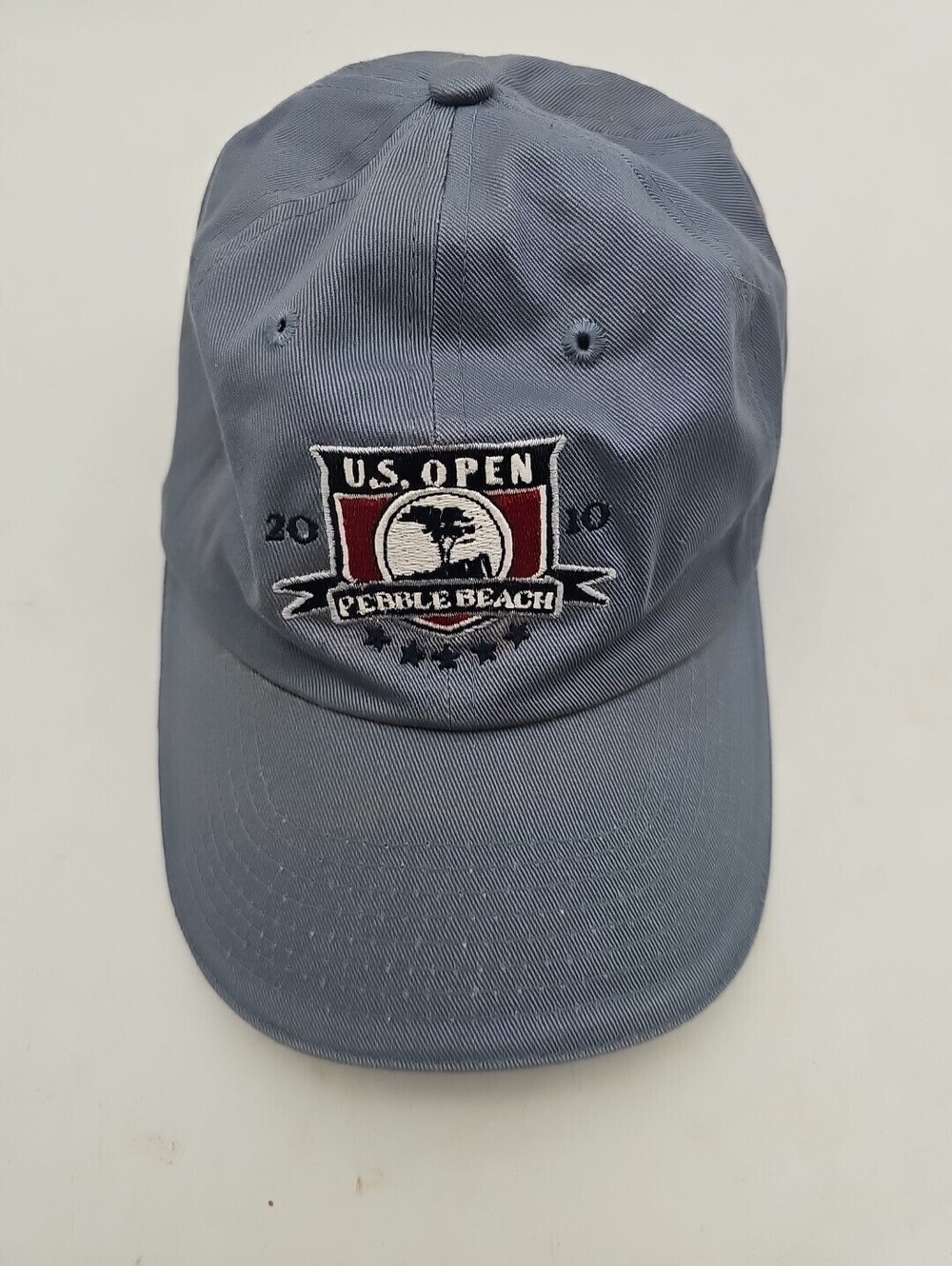 Pebble Beach US Open 2010 Golf Cap Hat Adult Adjustable Fit Gray